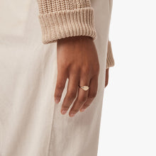 Shinola Jewelry Petite Round Signet Ring S1820299685-1-14kYG-7-THA