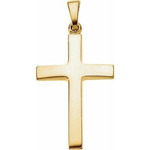 18K Yellow Cross Pendant R41279:3054183:P
