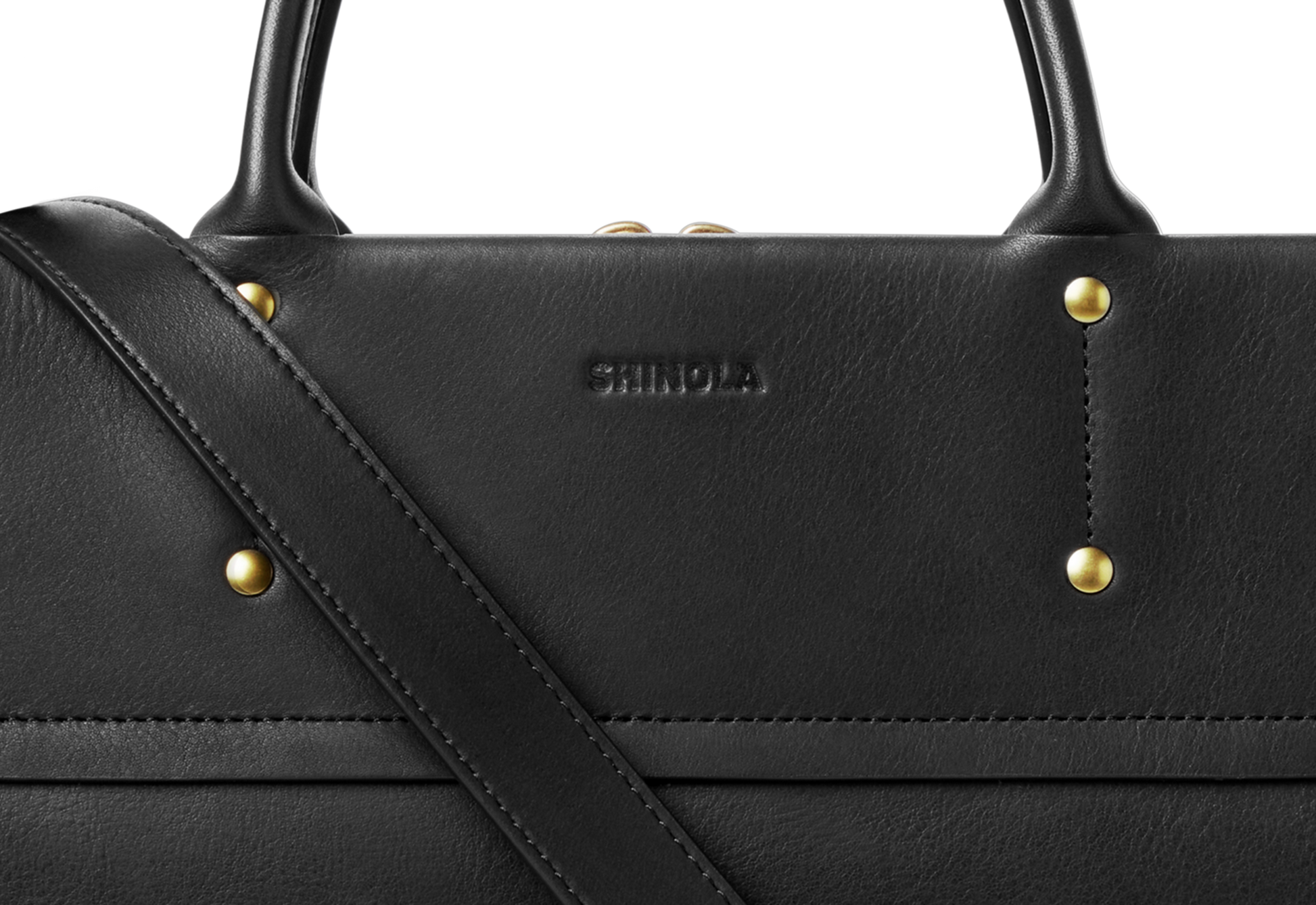 Shinola Leather Day Satchel S0320301981-1-Blk-OS-VNM