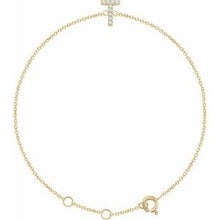 14K Yellow .05 CTW Natural Diamond Initial T 6-7