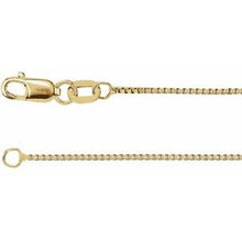 14K Yellow Gold-Filled .75 mm Box 18