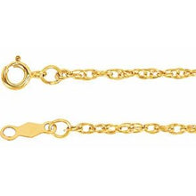 14K Yellow 1.5 mm Rope 7