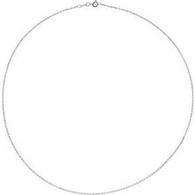 18K White 1.5 mm Cable 18