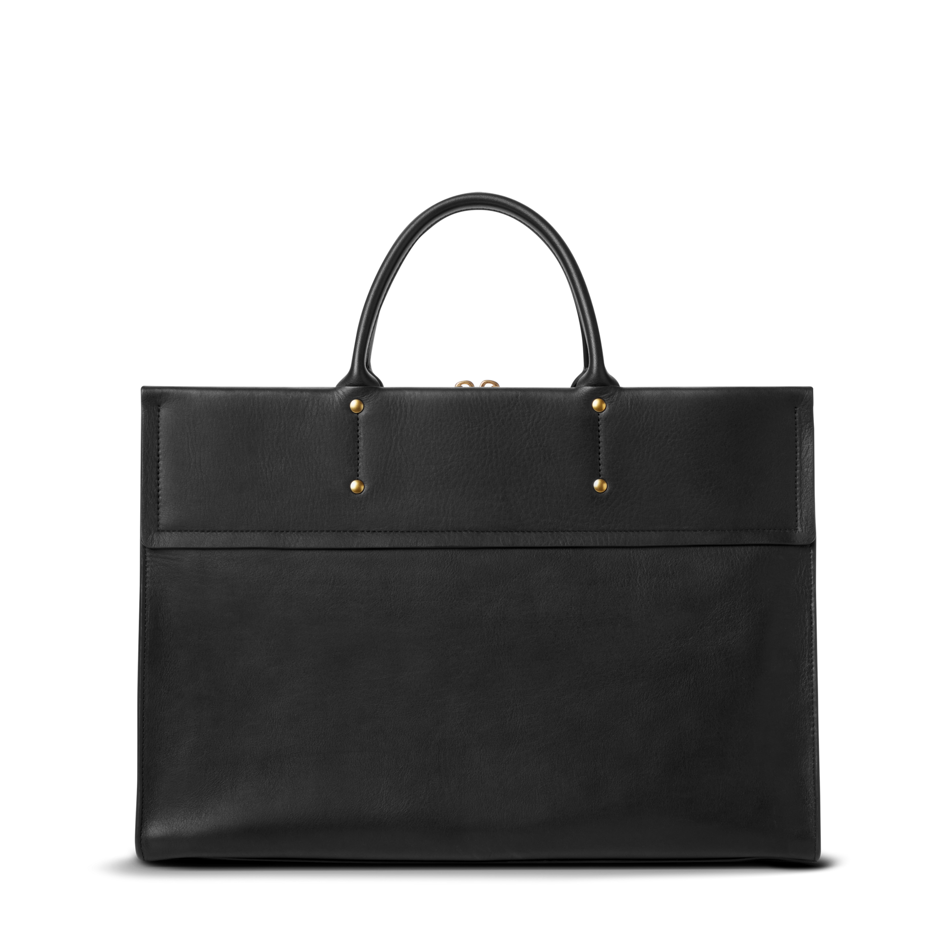 Shinola Leather Day Satchel S0320301981-1-Blk-OS-VNM