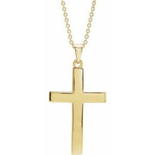Sterling Silver Cross 18