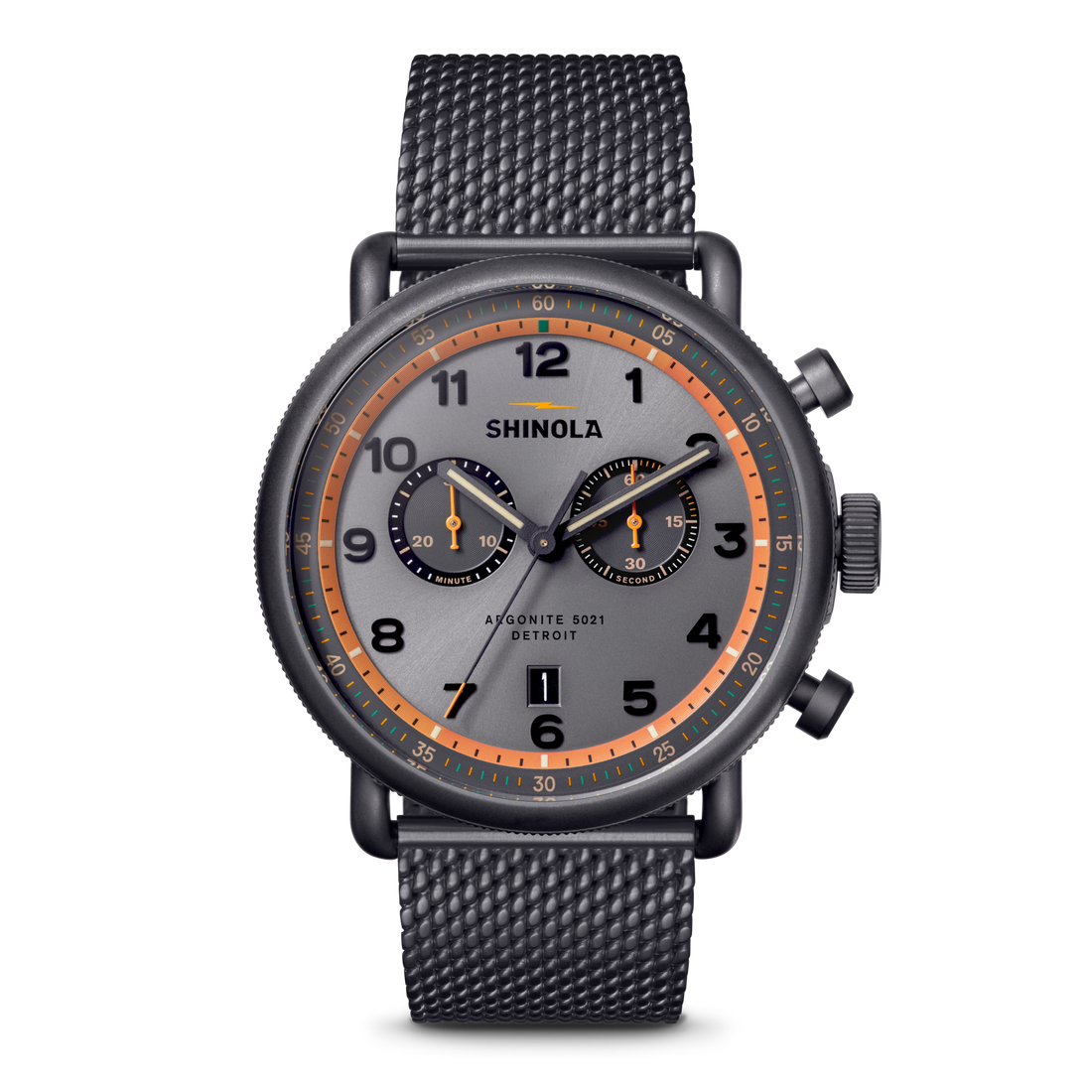 Shinola Canfield C56 Chronograph Watch S0120494097-1-CoolGry-43-USA