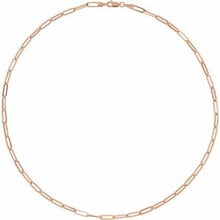 14K Rose 3.85 mm Paperclip-Style 7