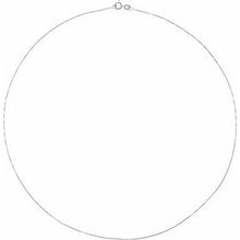 14K White .55 mm Box 16