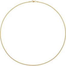 14K Yellow Gold-Filled .75 mm Box 18