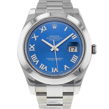 Rolex Datejust 41 Azzurro Blue Roman Dial 126300