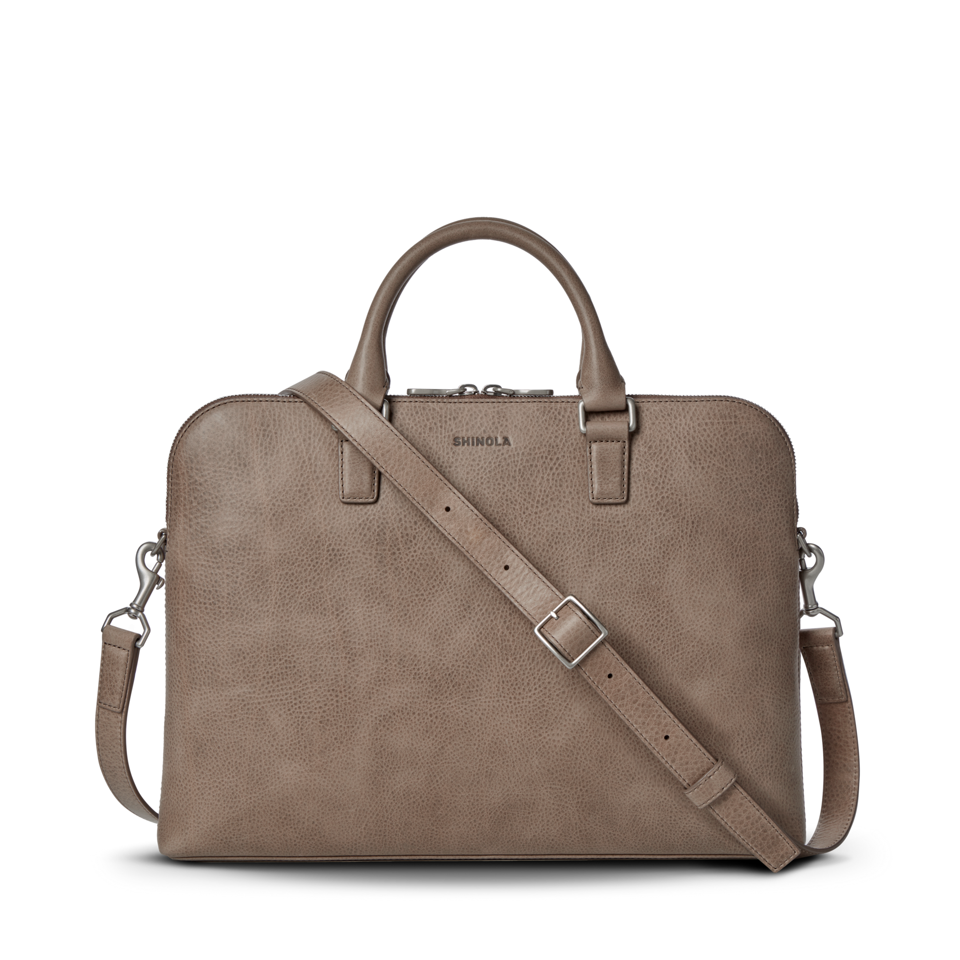 Shinola Leather Portfolio Briefcase S0320301984-1-Stn-OS-VNM