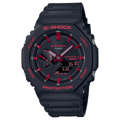 G-Shock GAB2100BNR-1A Ignite Red Line Casioak