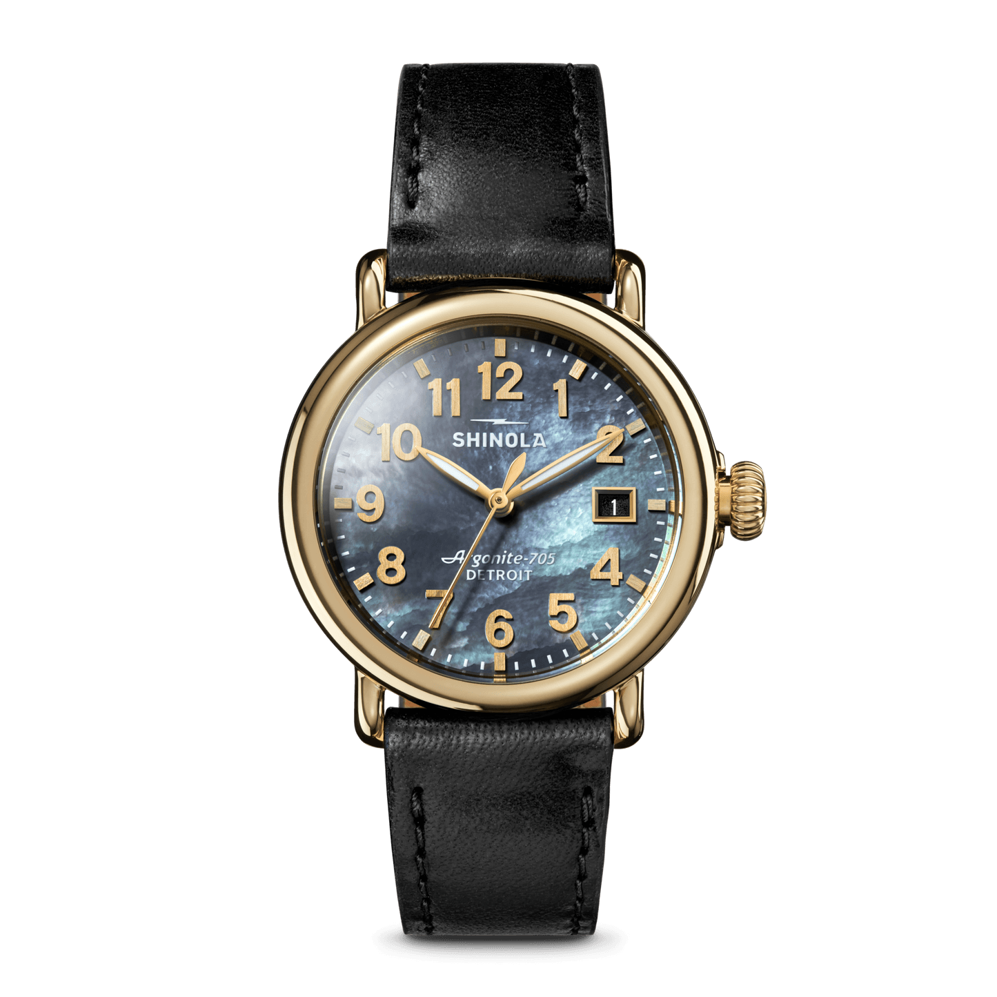 Shinola Runwell Watch 36mm S0120493246-1-GryMOP-36-USA