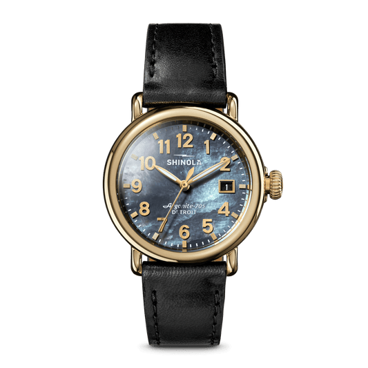 Shinola Runwell Watch 36mm S0120493246-1-GryMOP-36-USA