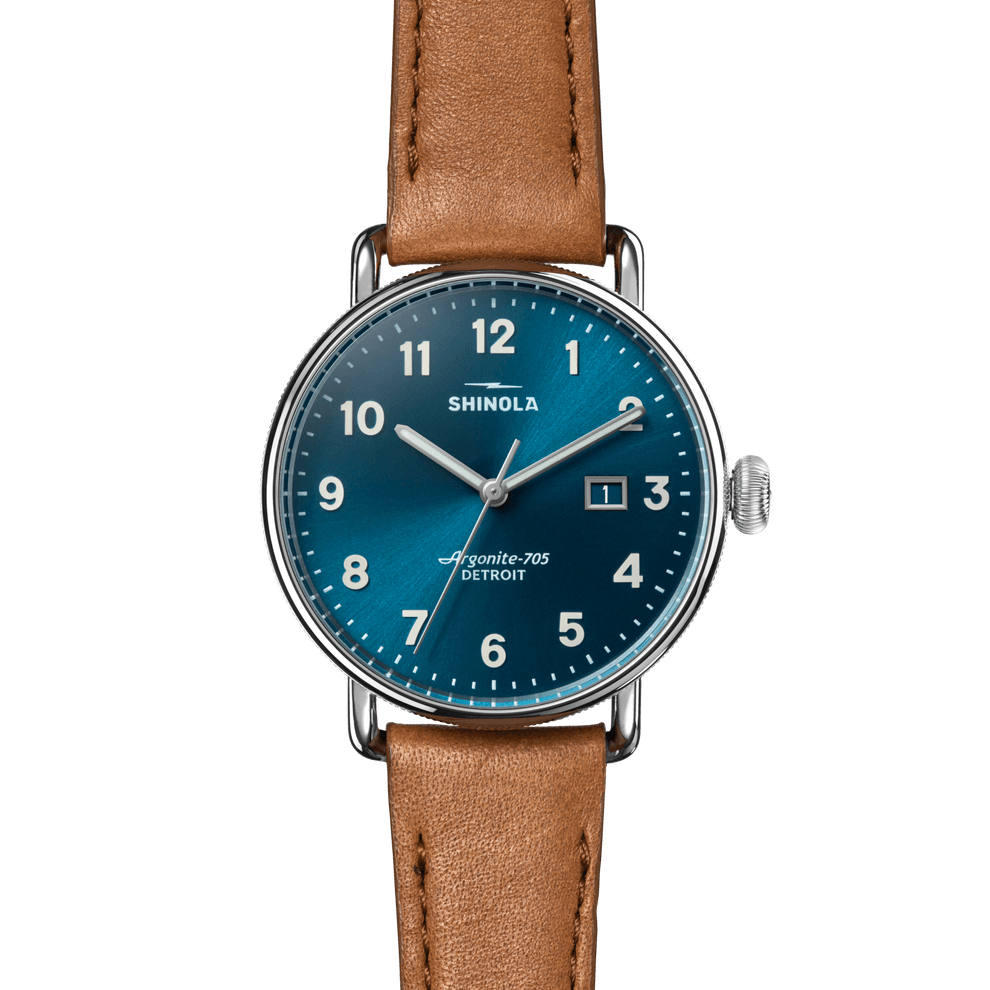 Shinola Canfield Watch 38mm S0120315247-1-AstroBlu-38-USA