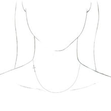 14K White .04 CTW Natural Diamond Off-Center Sideways Cross 16