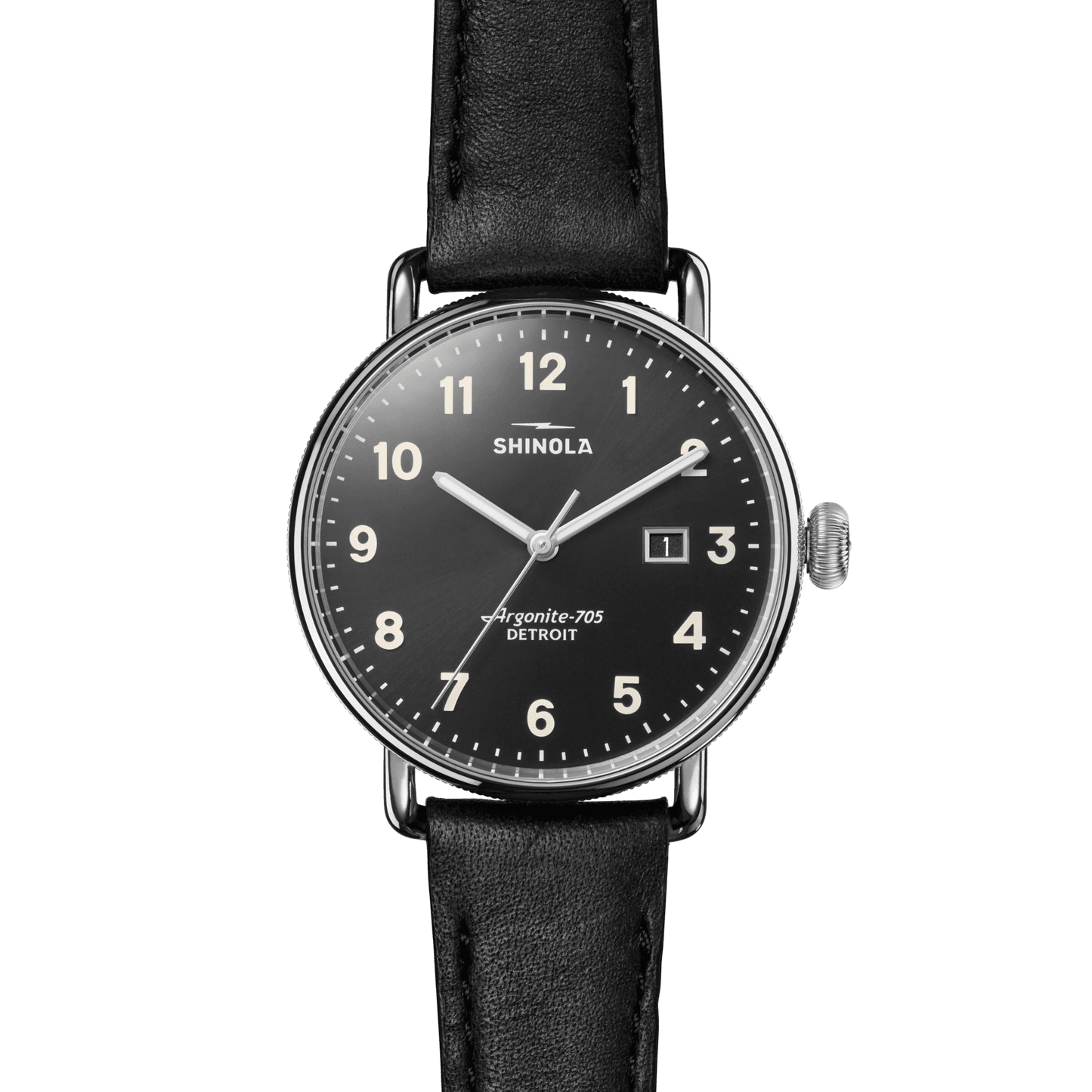 Shinola Canfield Watch 38mm S0120315245-1-Blk-38-USA