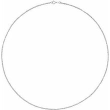 14K White 1.7 mm Diamond-Cut Singapore 18