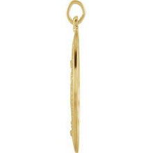 14K Yellow 26x18 mm Oval Miraculous Medal R5020:304606:P