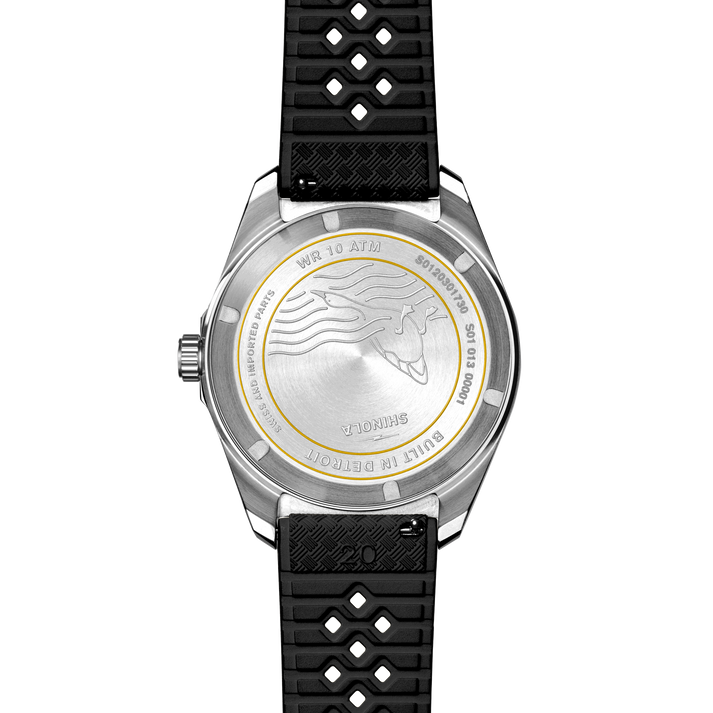 Shinola Duck Watch S0120301730-1-Blk-40-USA