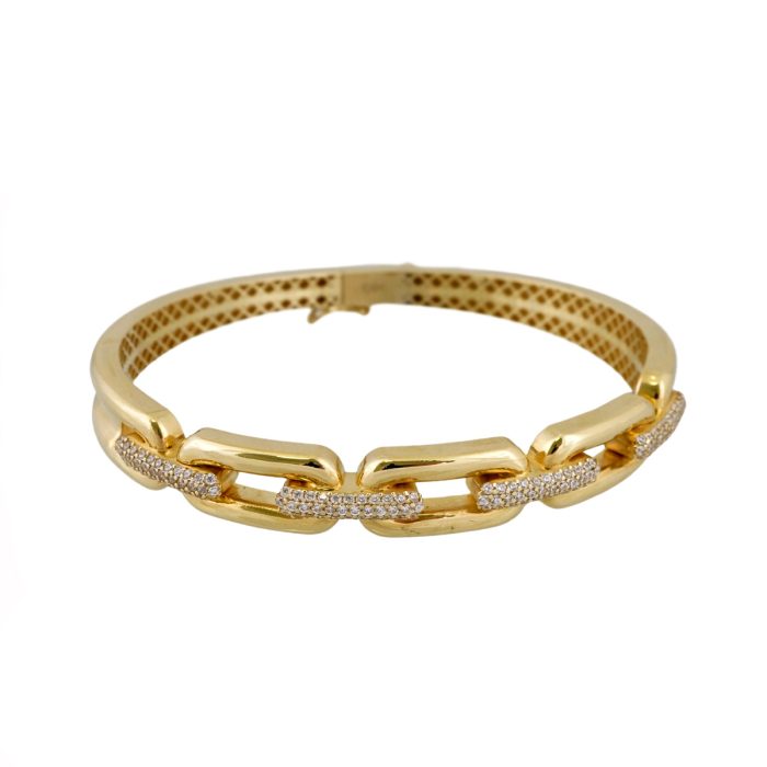 14k Fancy Gold Bracelet for Women