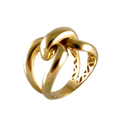 14k Knot Gold Ring for Women