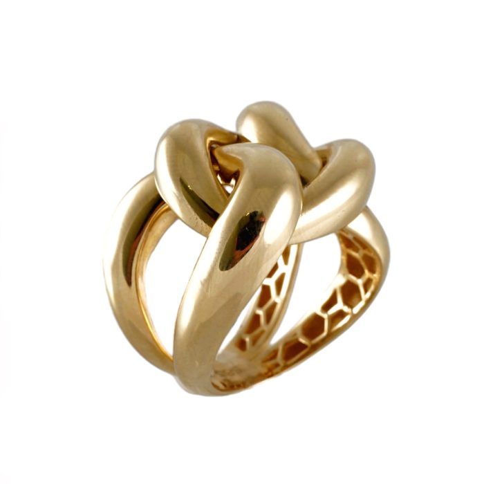 14k Twisted Women’s Gold Ring