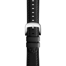 20mm Black Leather Watch Strap S1120296229-1-Blk-20\18-USA