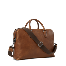 Shinola Leather Double Zip Briefcase S0320294778-1-MedBrn-OS-VNM