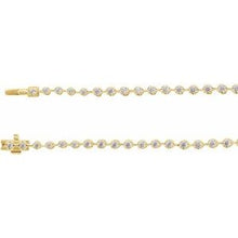 14K Yellow 6 3/4 CTW Lab-Grown Diamond Line 16