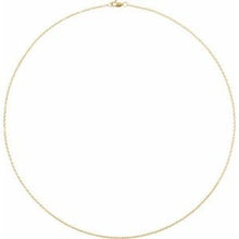 14K Rose 1.5 mm Cable 24