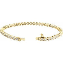 14K Yellow 3 1/2 CTW Lab-Grown Diamond Bezel-Set 7