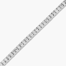14k Gold 10 Carats Lab-Grown Diamond Tennis Bracelet