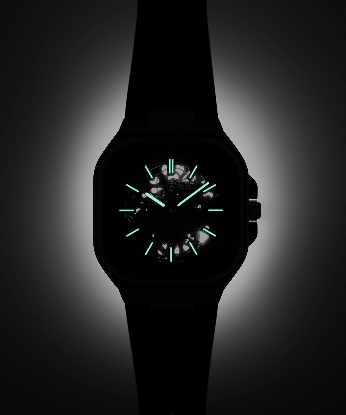 Bell & Ross Br 05 Skeleton Nightlum BR05A-BL-SK-ST/SST