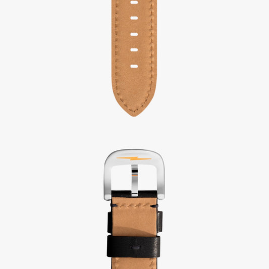 Shinola 24mm Black Leather Strap 20115079-sdt-004711161