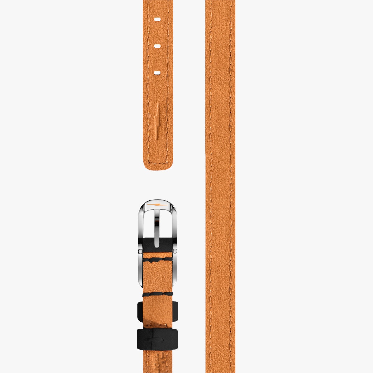 Shinola 8mm Black Double Wrap Leather Strap 20119896-sdt-004773393