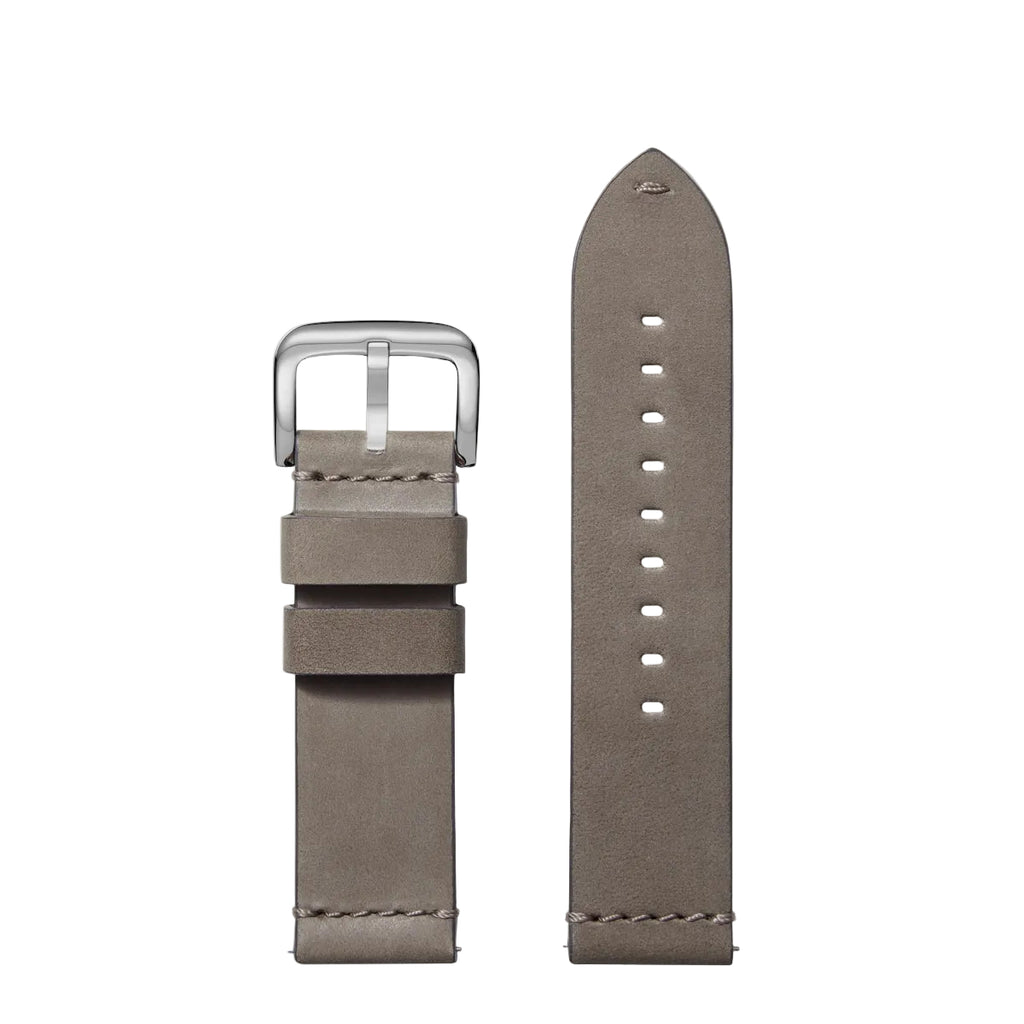 Shinola 24mm Heather Gray Leather Strap 20120196-sdt-004773240