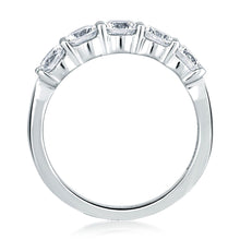 A.Jaffe Wedding Bands Four Stones Round Diamond Wedding Band MR1083/50