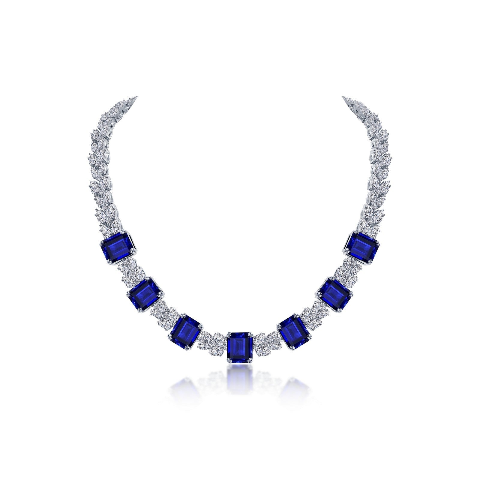 60.89 CTW Regal Choker Necklace 8N007CSP16