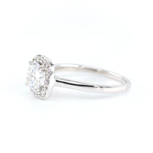 Cushion Halo Diamond Engagement Ring 4690069