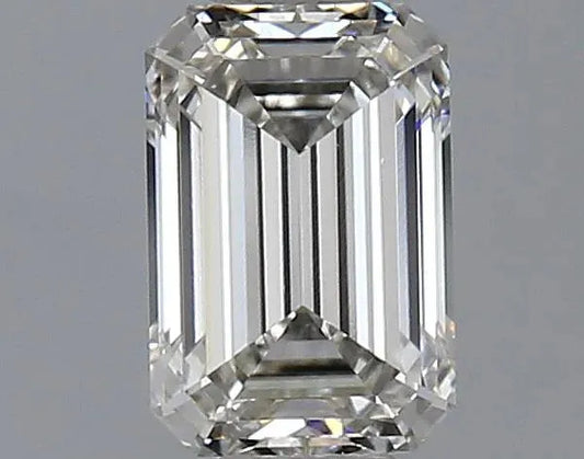 1.34ct Emerald Lab Grown Diamond (Colour G, Clarity VS1, IGI Certified)