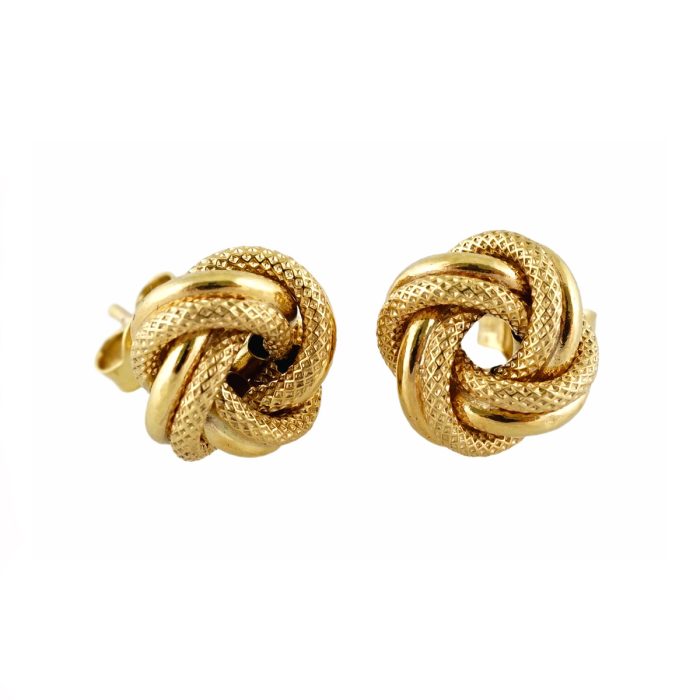 Women’s 10k Gold Love Knot Earring