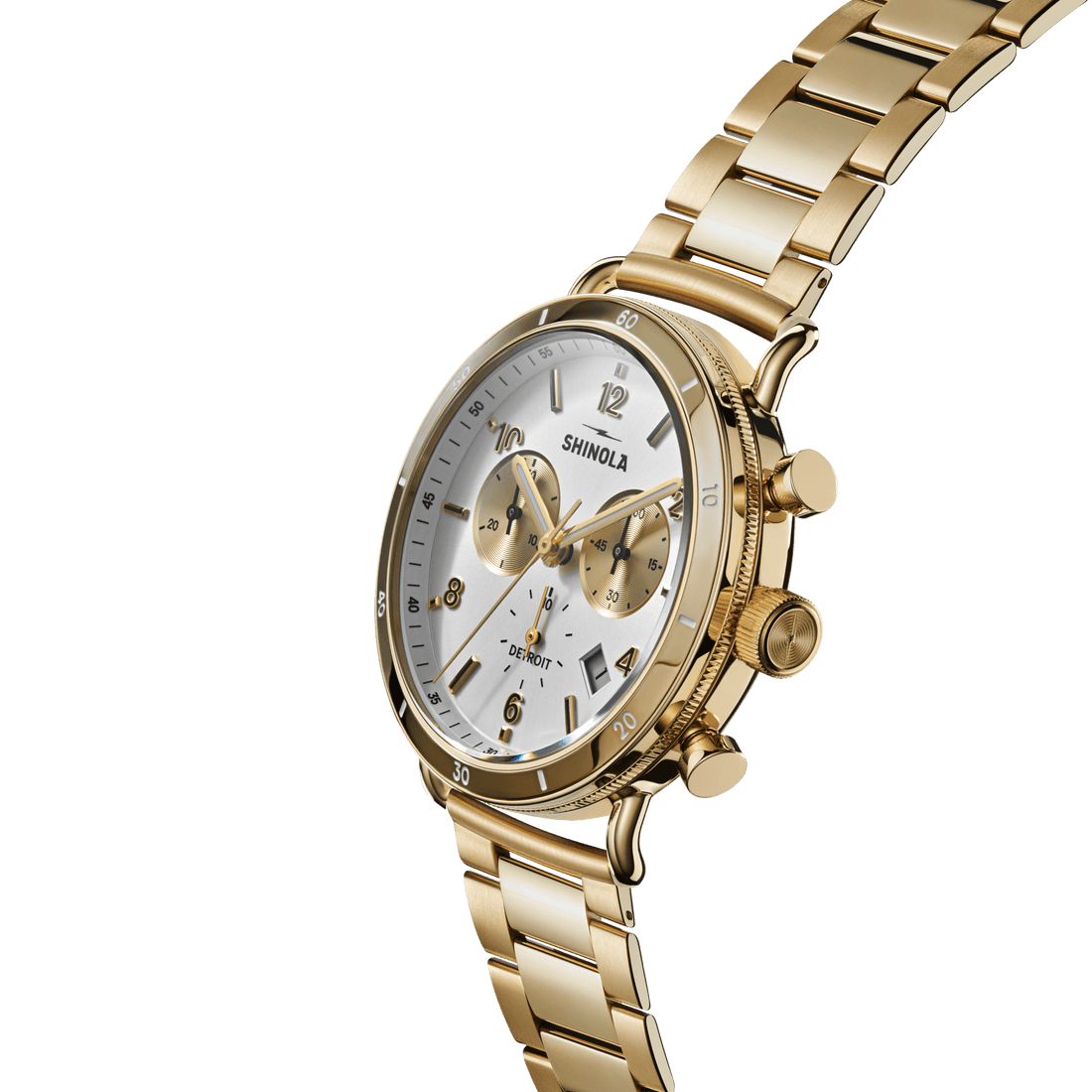 Shinola Canfield Sport Chronograph Watch S0120307783-1-Sil-40-USA