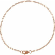 14K Rose 1.5 mm Cable 7