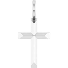 Platinum Knife-Edge Cross 16-18