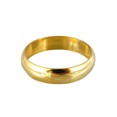 10k Plain Classic Gold Ring Band