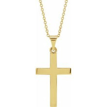 Sterling Silver Cross 18