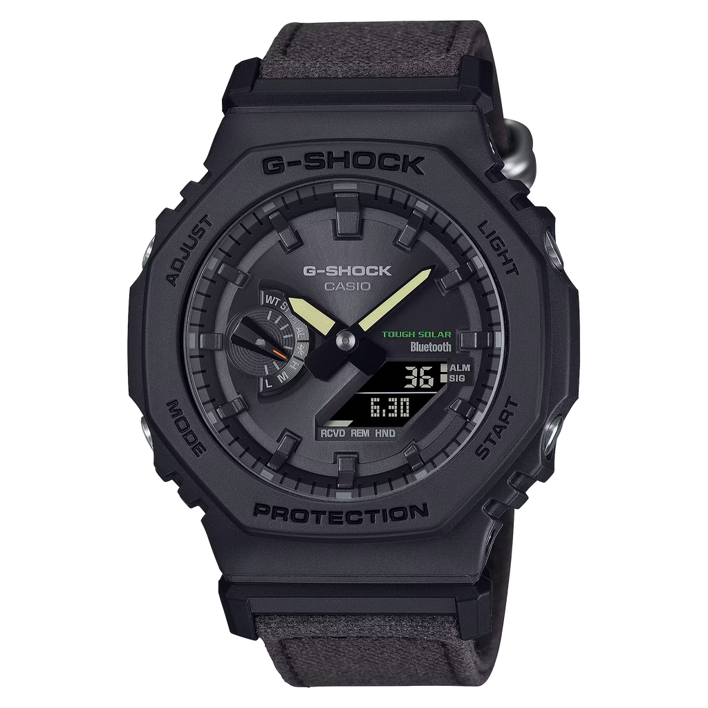 G-Shock GAB2100CT1A5 Casioak TRUECOTTON Bluetooth Solar Black