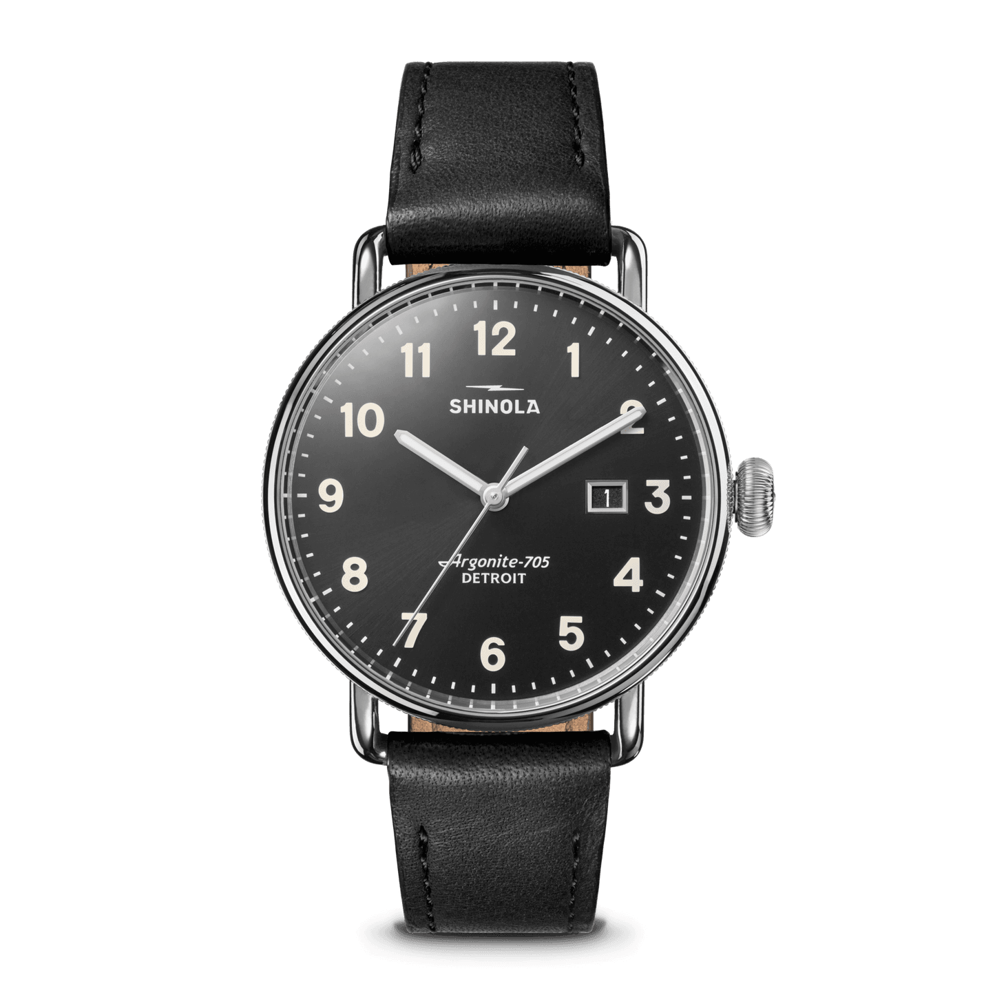 Shinola Canfield Watch 38mm S0120315245-1-Blk-38-USA