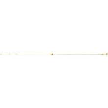 14K Yellow Natural Citrine Bezel-Set Solitaire 6 1/2-7 1/2